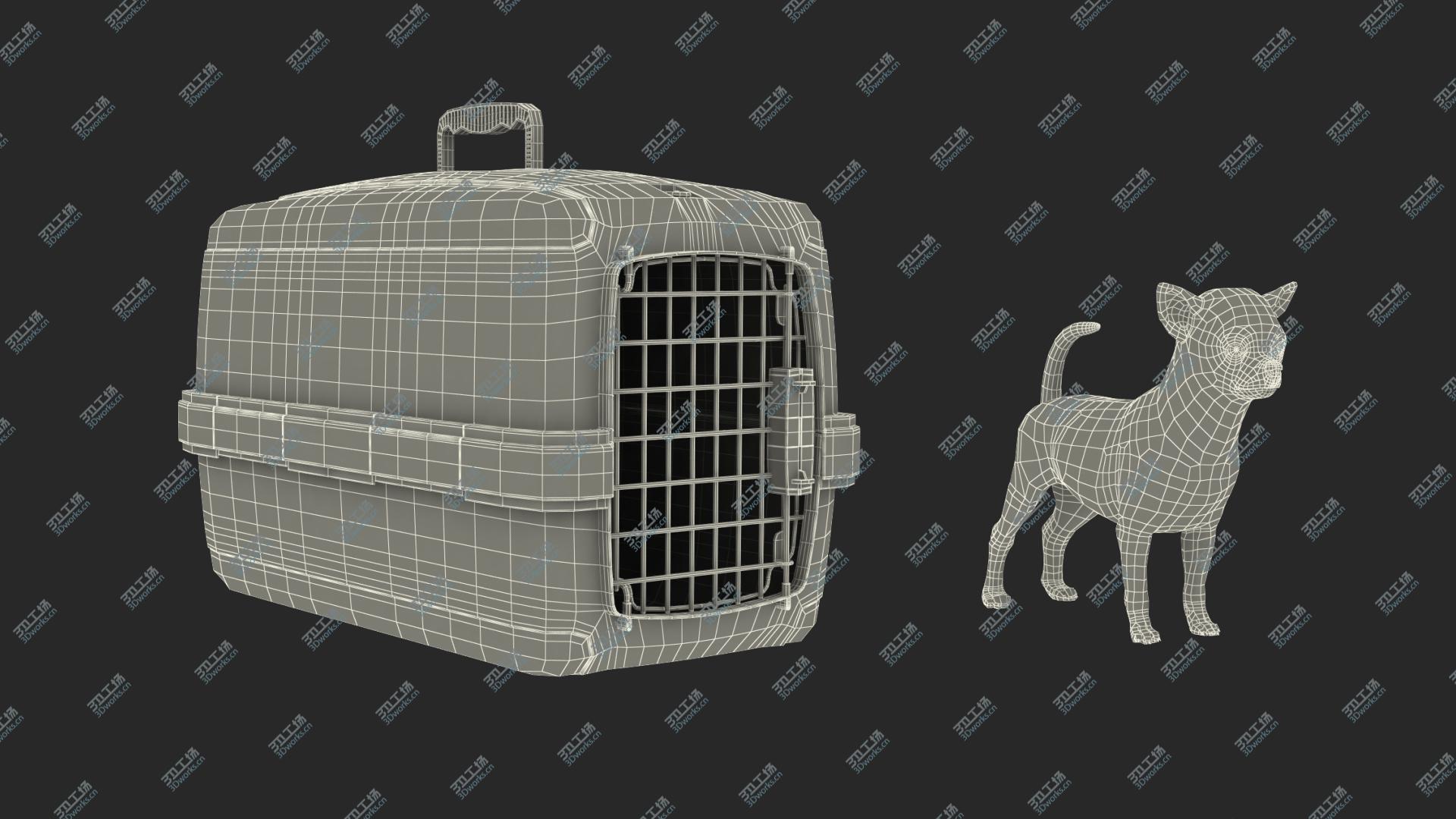 images/goods_img/20210319/Chihuahua in the Pet Carrier with Fur 3D model/3.jpg